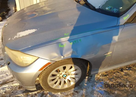 2009 BMW 328I xDrive из США, поврежденный, VIN WBAPK73599A454194